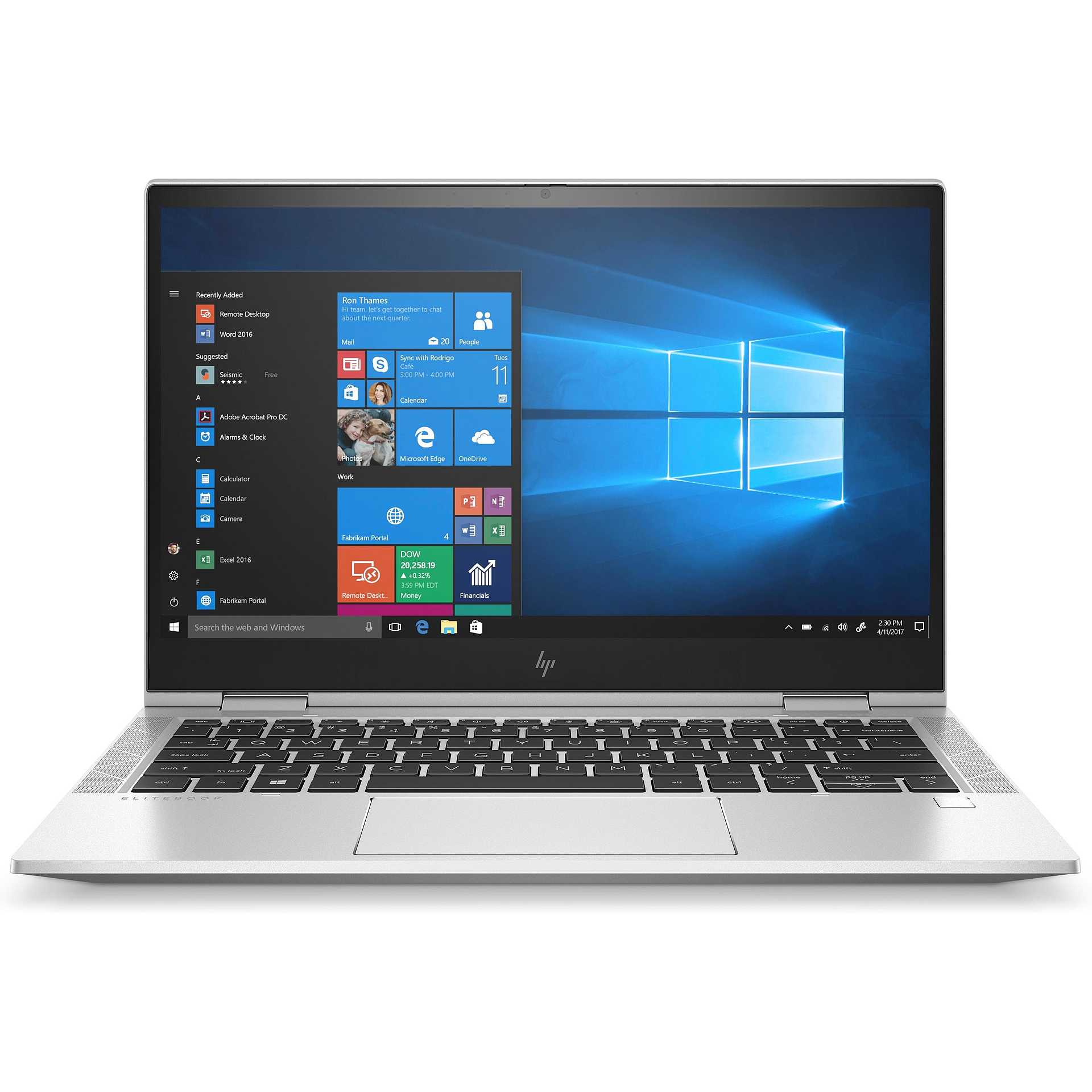 HP EliteBook x360 830 G7 Convertible Laptop | Intel Core i5 10th Gen | 8GB RAM / 256GB High-Speed NVMe SSD | Grade A | 13.3" 2-in-1 Touchscreen & Premium Aluminum Design - Image 1